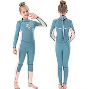 Seaskin Big Girls Seaskin Back Zip Full Wetsuit Sz 16